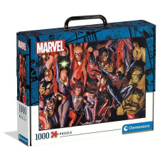 Clementoni MARVEL puzzle 1000 db-os bőröndben - Clementoni puzzle, kirakós