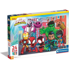 Clementoni : Marvel - Spidey és szuperhős barátai Maxi puzzle 24 db-os puzzle, kirakós