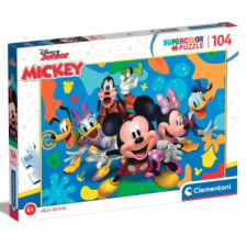 Clementoni Mickey egér és barátai Supercolor 104 db-os puzzle – Clementoni puzzle, kirakós