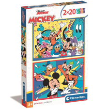 Clementoni Mickey Laughing 2x20 db-os puzzle 2x20 db-os puzzle Clementoni puzzle, kirakós