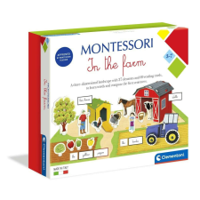 Clementoni Montessori - A farmon - Clementoni (angol nyelvű játék) kreatív és készségfejlesztő