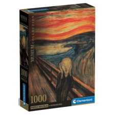 Clementoni Munch: A sikoly Museum Collection 1000db-os puzzle poszterrel - Clementoni puzzle, kirakós