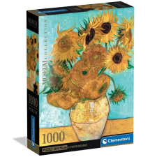 Clementoni Museum Collection: Van Gogh - Napraforgók 1000db-os puzzle - Clementoni puzzle, kirakós