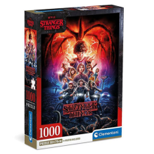 Clementoni Netflix: Stranger Things 1000db-os puzzle - Clementoni puzzle, kirakós