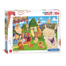 Clementoni No ProbLLAMA Kirakós játék 104 db Rajzfilmek (8005125272792) puzzle, kirakós