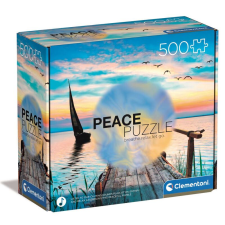 Clementoni Peace Puzzle: Békés szellő 500db-os puzzle (35121) (clem35121) - Kirakós, Puzzle puzzle, kirakós