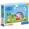 Clementoni Peppa Malac Mesekocka - 12 db-os (41195 CLM)