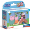 Clementoni Peppa Malac Mesekocka - 6 db-os (8005125406593)