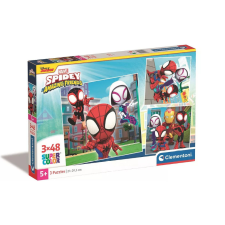 Clementoni Pókember Spidey 3x48 db-os puzzle Clementoni puzzle, kirakós