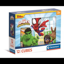 Clementoni : Póki és csodálatos barátai mesekocka - 12 db-os puzzle, kirakós