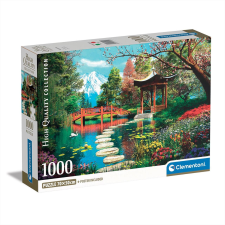 Clementoni Puzzle 1000 db Compact - Fuji japánkert puzzle, kirakós