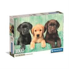 Clementoni Puzzle 1000 db High Quality Collection - Három kis labrador puzzle, kirakós