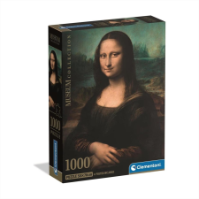Clementoni Puzzle 1000 db Museum Collection poszterrel - Mona Lisa puzzle, kirakós