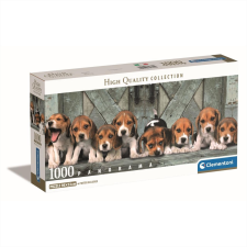 Clementoni Puzzle 1000 db poszterrel Panorama - Beagles puzzle, kirakós