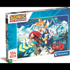 Clementoni Puzzle 104 db Super - Sonic (GXP-918379) puzzle, kirakós