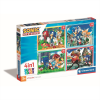 Clementoni Puzzle 12-16-20-24 db SuperColor - Sonic