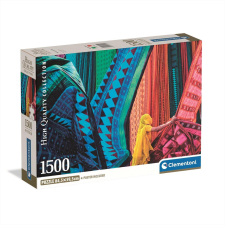 Clementoni Puzzle 1500 db High Quality Collection Compact - Lebbenő függönyök puzzle, kirakós