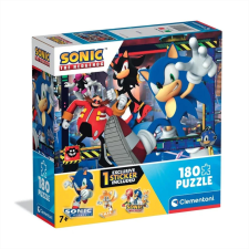Clementoni Puzzle 180 db matricával - Sonic puzzle, kirakós