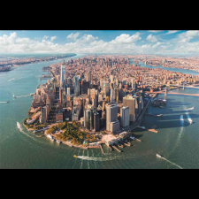 Clementoni Puzzle 2000 Darabos - Manhattan, New York (GXP-910395) puzzle, kirakós