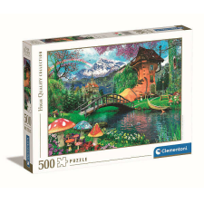 Clementoni puzzle 500 darabos - A régi cipőházikó puzzle, kirakós
