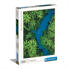 Clementoni Puzzle 500 db - Trópusi légi felvétel puzzle, kirakós