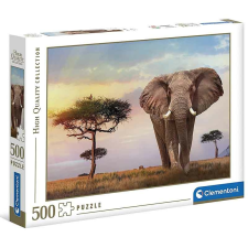 Clementoni Puzzle Afrikai naplemente 500 db-os (35096) puzzle, kirakós