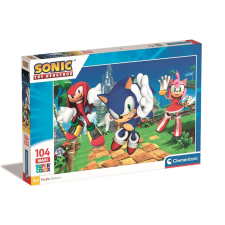 Clementoni Sonic, a sündisznó Amy Rose 104 db-os maxi puzzle Clementoni puzzle, kirakós
