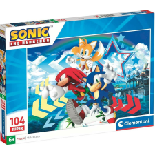 Clementoni Sonic a sündisznó és barátai 104 db-os puzzle – Clementoni puzzle, kirakós