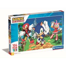 Clementoni Sonic, a sündisznó maxi puzzle 104 db-os - Clementoni puzzle, kirakós