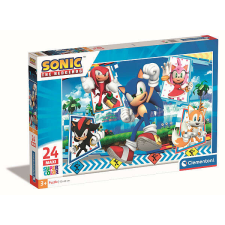 Clementoni Sonic, a sündisznó maxi puzzle 24 db-os - Clementoni puzzle, kirakós