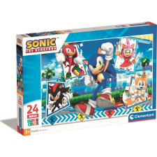 Clementoni - Sonic Maxi puzzle 24 db-os puzzle, kirakós