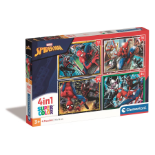 Clementoni SupercolorMarvel Pókember - 4 az 1-ben puzzle puzzle, kirakós