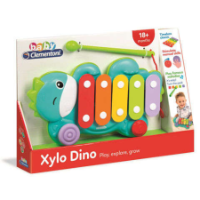 Clementoni színes Xilofon - Dinoszaurusz készségfejlesztő