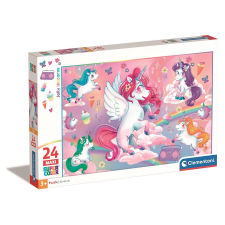Clementoni Unikornis Jolly 24 db-os maxi puzzle Clementoni puzzle, kirakós