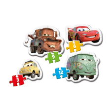 Clementoni Verdák - 4 az 1-ben forma puzzle (20804) puzzle, kirakós
