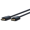 ClickTronic 70300 Nagy sebességű HDMI - HDMI Kábel 0.5m - Szürke (70300)