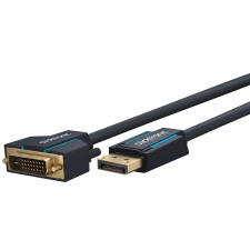 ClickTronic 70729 Displayport 1.1 - DVI Kábel 3m - Fekete kábel és adapter