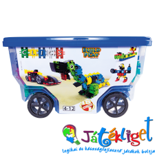 Clics Rollerbox – 400db-os építőjáték barkácsolás, építés