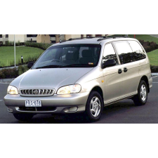 Climair légterelő első ablakra, Kia Carnival, 5 ajtós, 1999 - 2005 légterelő
