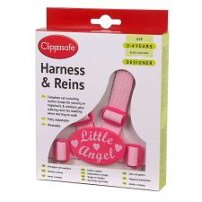 Clippasafe Ülésrögzítõ és kantár pink 10/D bababiztonság