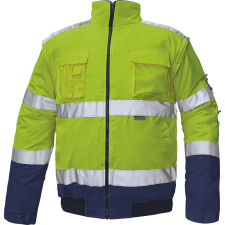  CLOVELLY PILOT dzseki HV sárga/navy XS láthatósági ruházat