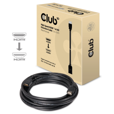 CLUB3D CAC-1320 HDMI (apa - anya) kábel 4m - Fekete kábel és adapter