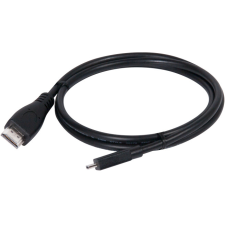 CLUB3D CAC-1351 Micro HDMI - HDMI (apa - apa) kábel 1m - Fekete kábel és adapter