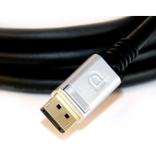 CLUB3D DisplayPort 1.4 (apa - apa) kábel 4m - Fekete kábel és adapter