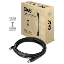 CLUB3D DisplayPort 1.4 HBR3 8K Cable M/M 5m kábel és adapter