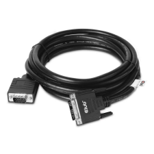 CLUB3D DVI-A (Analog VGA) to VGA cable 3m Black kábel és adapter