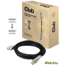 CLUB3D HDMI 2.0 Összekötő Fekete 3m CAC-1310 kábel és adapter