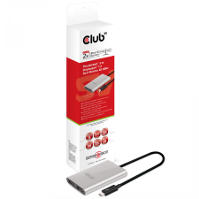 CLUB3D SenseVision Thunderbolt 3 - 2x Displayport HUB kábel és adapter