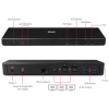 CLUB3D SenseVision USB 3.2 Gen1 Type-C Töltő/Dokkoló