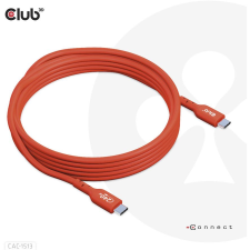 Club 3D CLUB3D CAC-1513 USB kábel 3 M USB 2.0 USB C Narancssárga (CAC-1513) kábel és adapter